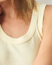 Women's Rib Tank - Almond Oil